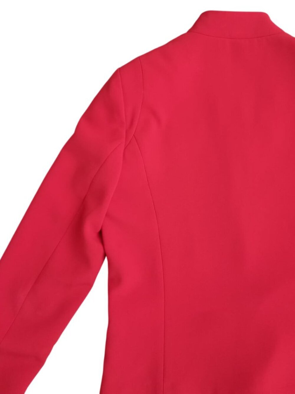 Mango Suit Red Open Front Blazer Jacket - Size S / M - Picture 5 of 9